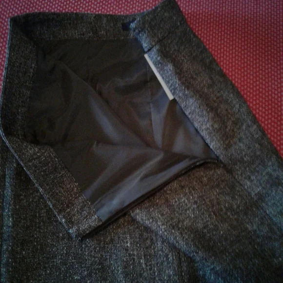 🌺 NWT Ann Taylor Brown Tweed Wool Skirt Suit